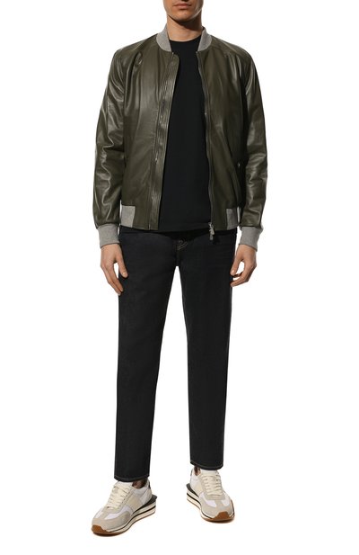 Кожаный бомбер ELEVENTY PLATINUM, арт. E75GBTE02 PEL0E010, фото 2