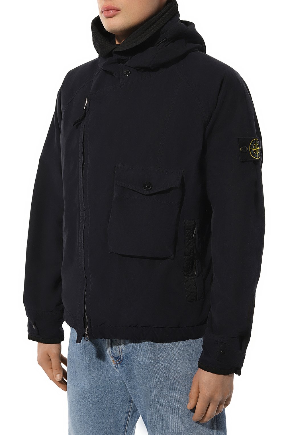 Куртка STONE ISLAND темно-синего цвета по цене 145500 руб., арт. 751541231, фото 3 Куртка STONE ISLAND, арт. 751541231, фото 3