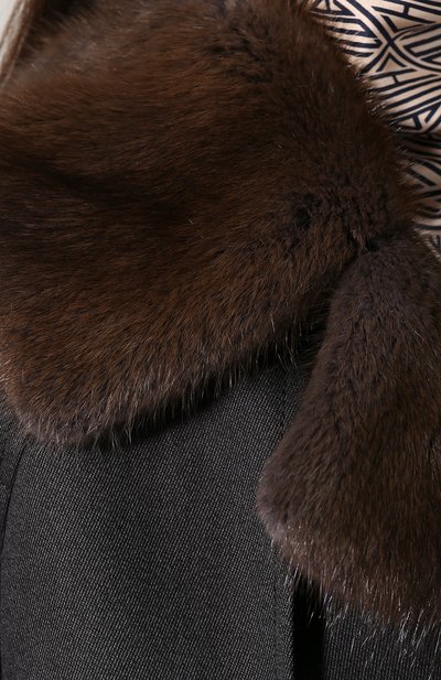 Пальто с меховой подкладкой COLOR TEMPERATURE, арт. 351, фото 5