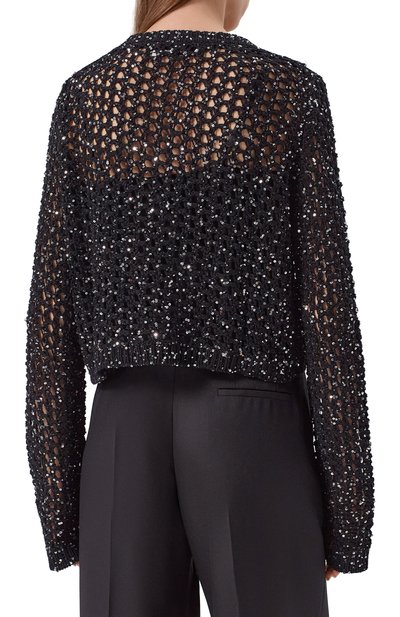 Хлопковый кардиган с отделкой пайетками PERVERT, арт. PE25/CR01/60-02, фото 4