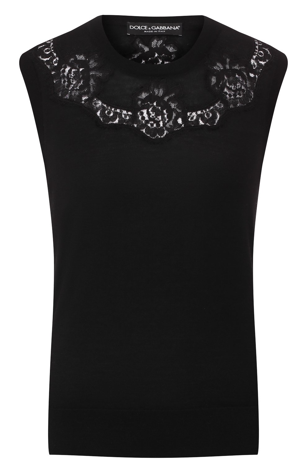 Топ из смеси шерсти и хлопка DOLCE & GABBANA, арт. FX620T/JAVUL, фото 1