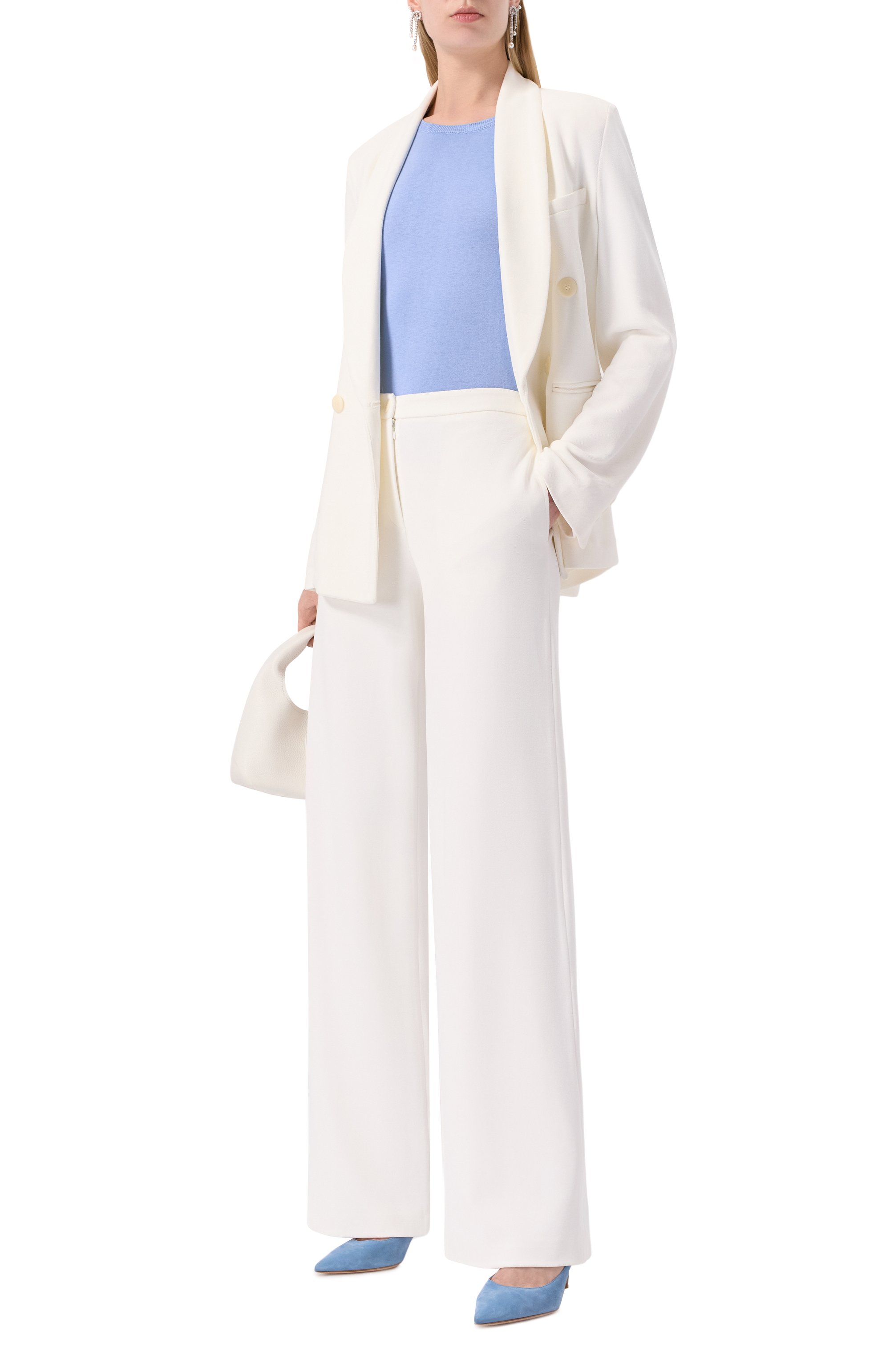 Брюки из вискозы EMPORIO ARMANI, арт. EW001134/AF13314, фото 2