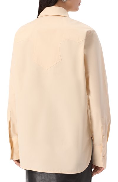 Хлопковая рубашка JIL SANDER, арт. J03DL0196-J45002, фото 4