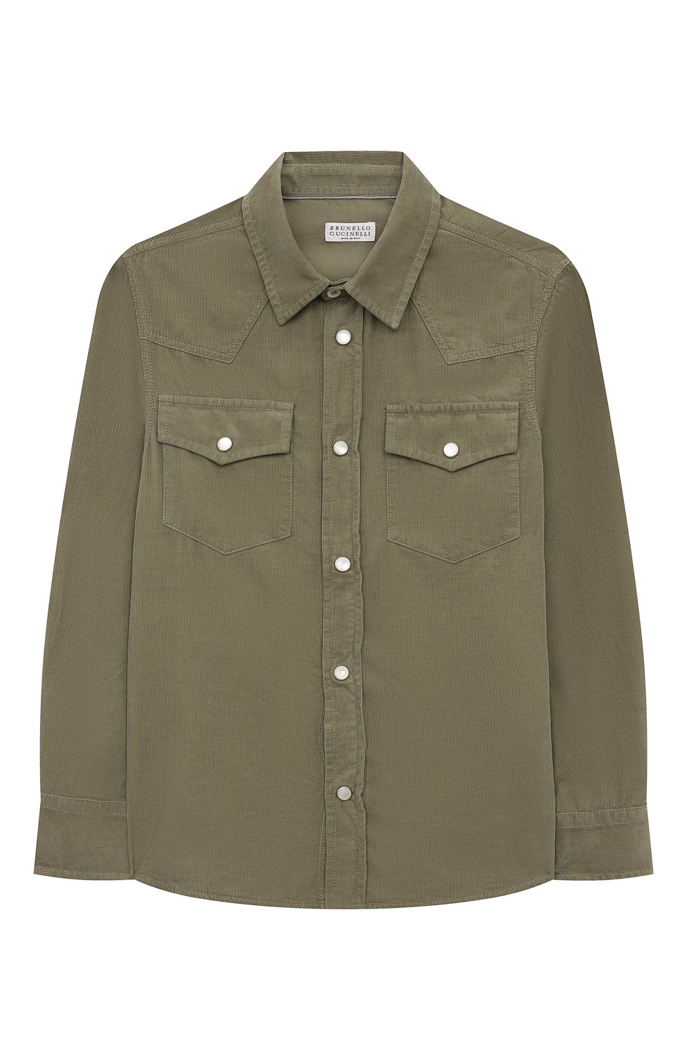 Вельветовая рубашка BRUNELLO CUCINELLI, арт. BL688C360B, фото 1