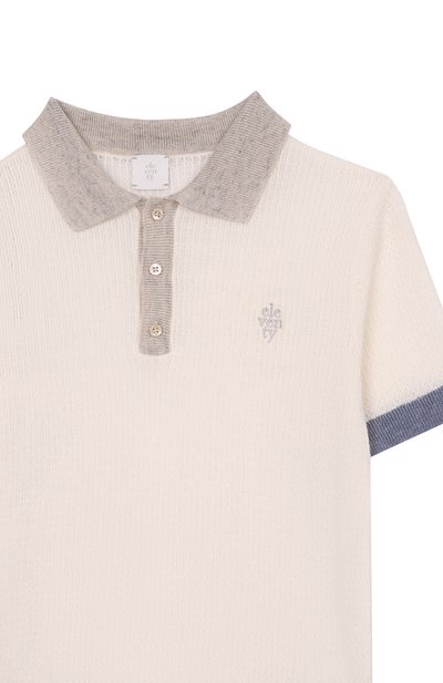 Поло изо льна и хлопка ELEVENTY, арт. EY9P01/Z3182, фото 3