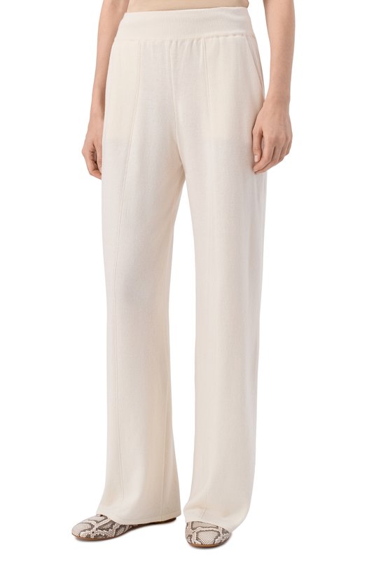 Брюки из шерсти и кашемира Freeage LW25.PT041.2030.101 Кремовый  LW25.PT041.2030.101 Фото 3