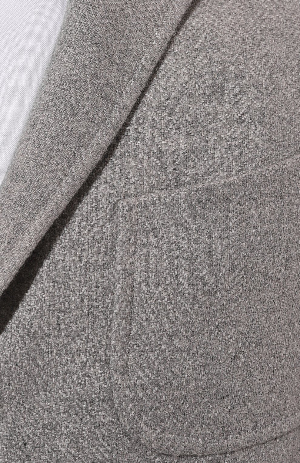 Пиджак из кашемира и шелка AGNONA серого цвета по цене 283500 руб., арт. TX08U2E/R7008E, фото 7 Пиджак из кашемира и шелка AGNONA, арт. TX08U2E/R7008E, фото 7