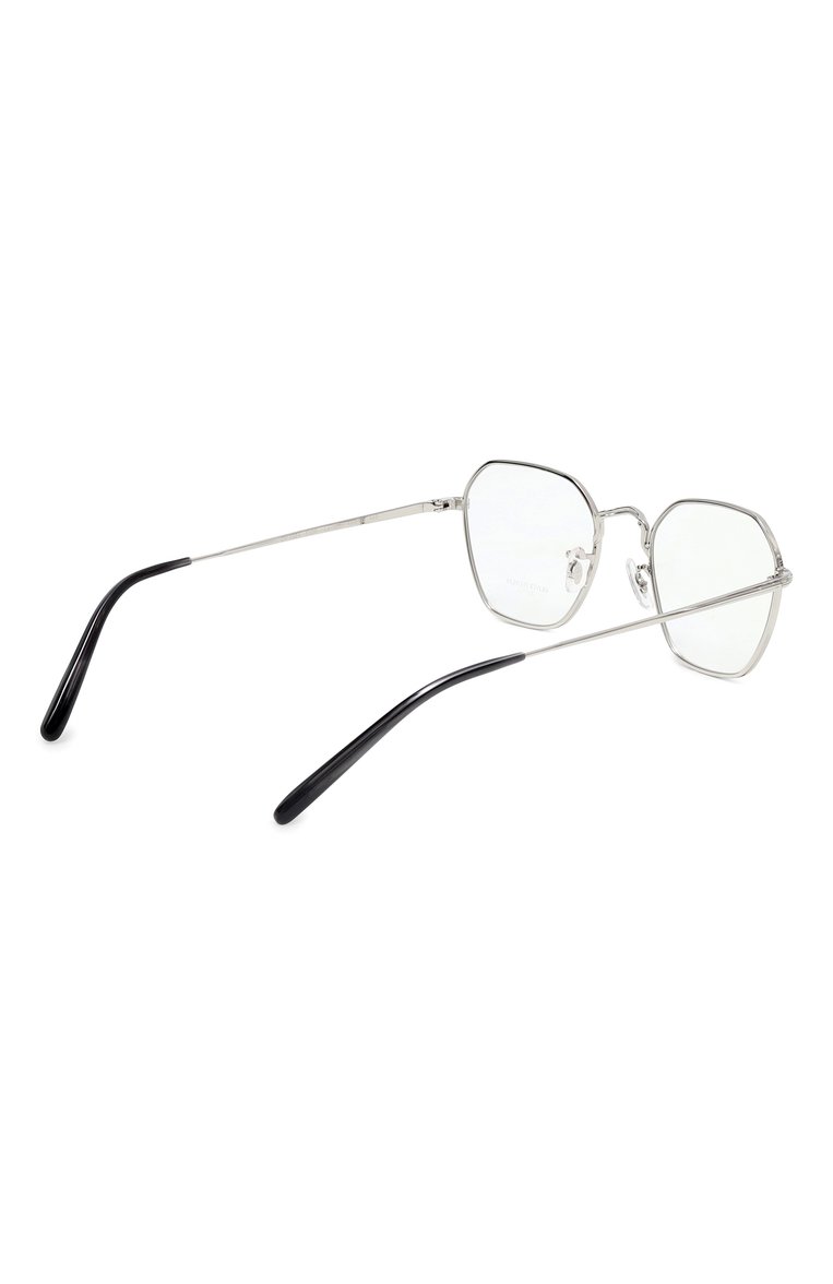 Мужские оправа OLIVER PEOPLES серебряного цвета, арт. 1334-5036 | Фото 4 (Нос: Не проставлено; Региональные ограничения белый список (Axapta Mercury): Не проставлено; Тип очков: Оправа; Материал: Металл; Очки форма: Квадратные; Оптика Гендер: оптика-мужское)