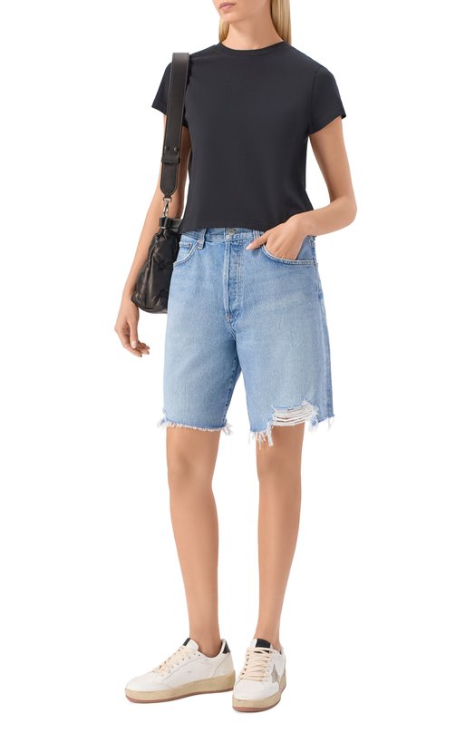 Джинсовые шорты Indra Agolde A2221206 Голубой  A2221206 Фото 2