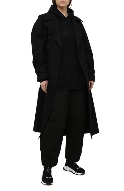Хлопковое худи BALENCIAGA, арт. 620947/TKV72, фото 2