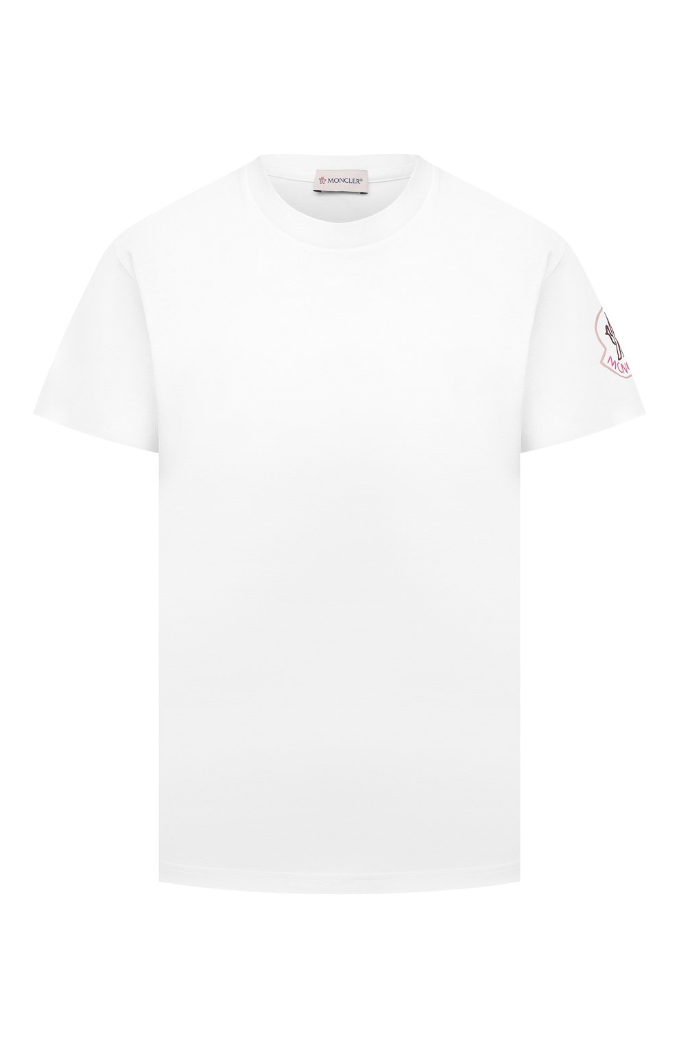 Хлопковая футболка MONCLER, арт. H1-093-8C000-11-809CR, фото 1