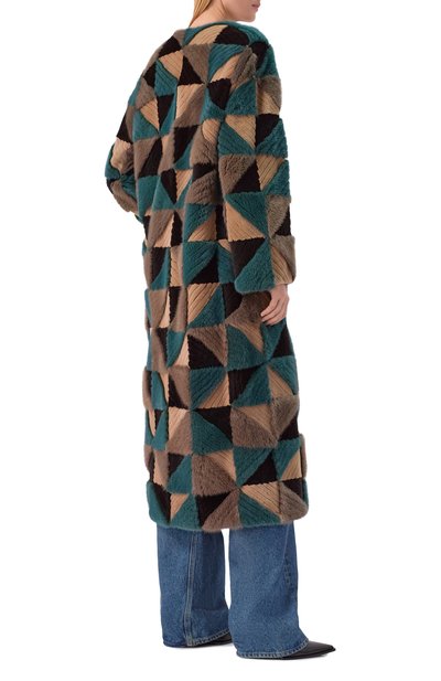 Шуба из норки AKHMADULLINA, арт. 1120.0FC802/F555, фото 4