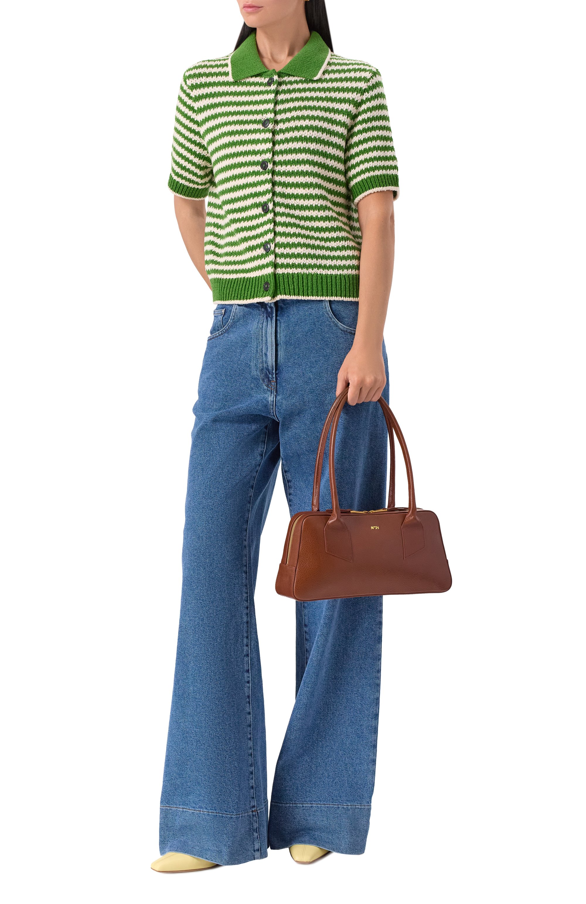 Сумка malibu N21 коричневого цвета по цене 89700 руб., арт. 25IBP0975PR01, фото 7 Сумка malibu N21, арт. 25IBP0975PR01, фото 7