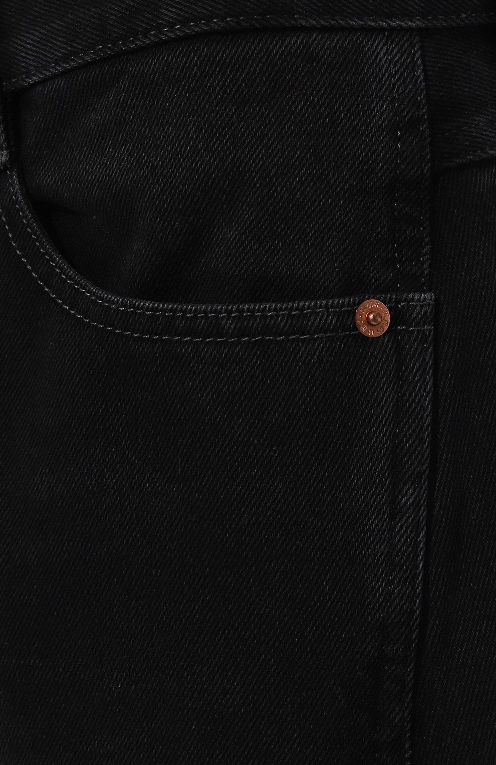 Джинсы MM6 черного цвета по цене 53250 руб., арт. S52LA0199/S30743, фото 5 Джинсы MM6, арт. S52LA0199/S30743, фото 5