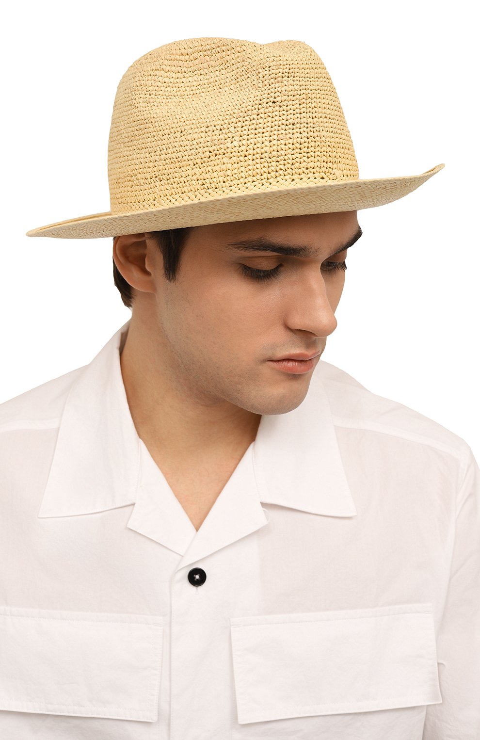 Соломенная шляпа GIORGIO ARMANI, арт. 747403/4R601, фото 2