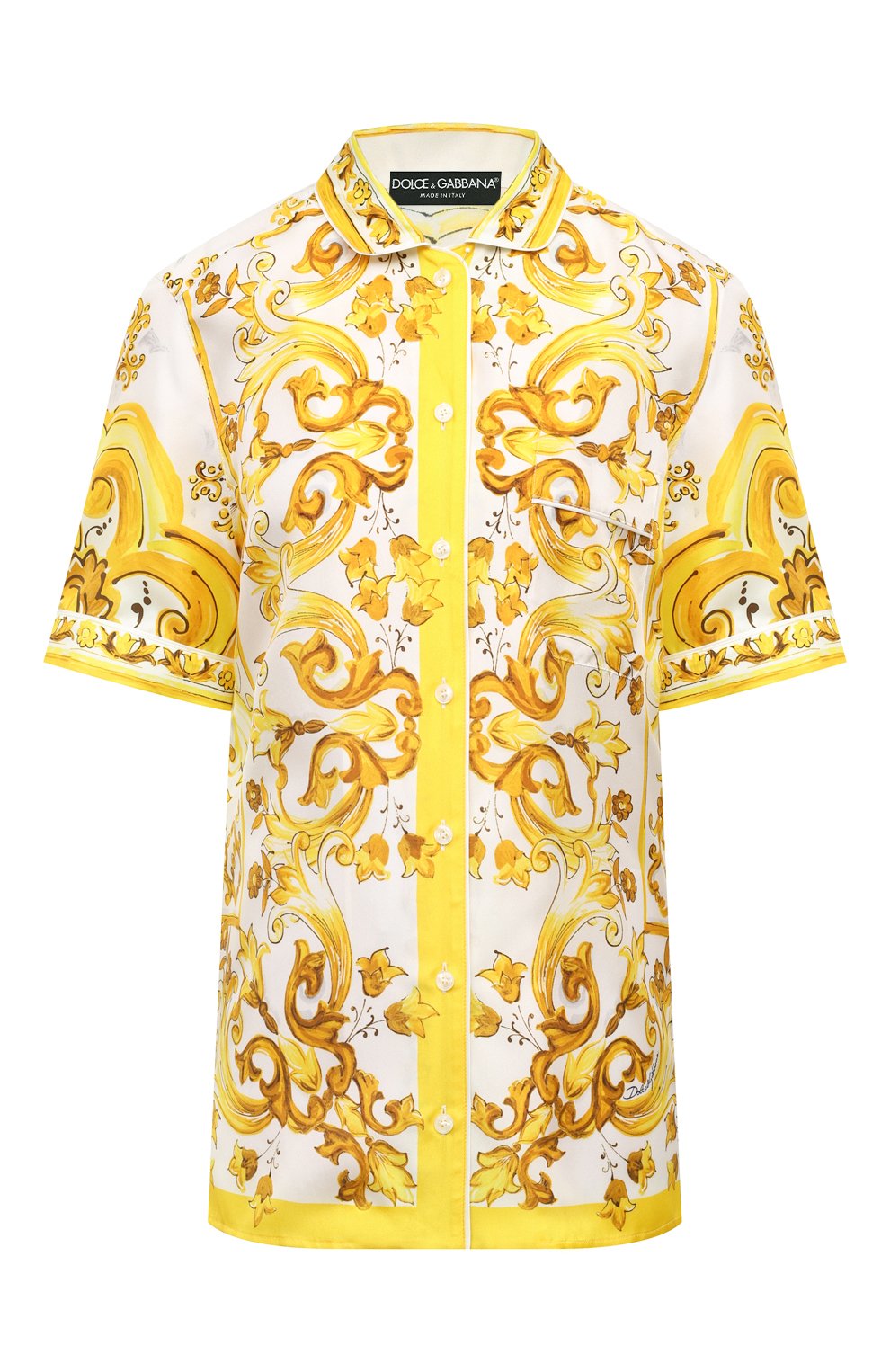 Шелковая рубашка DOLCE & GABBANA, арт. F5S02T/HI1TK, фото 1