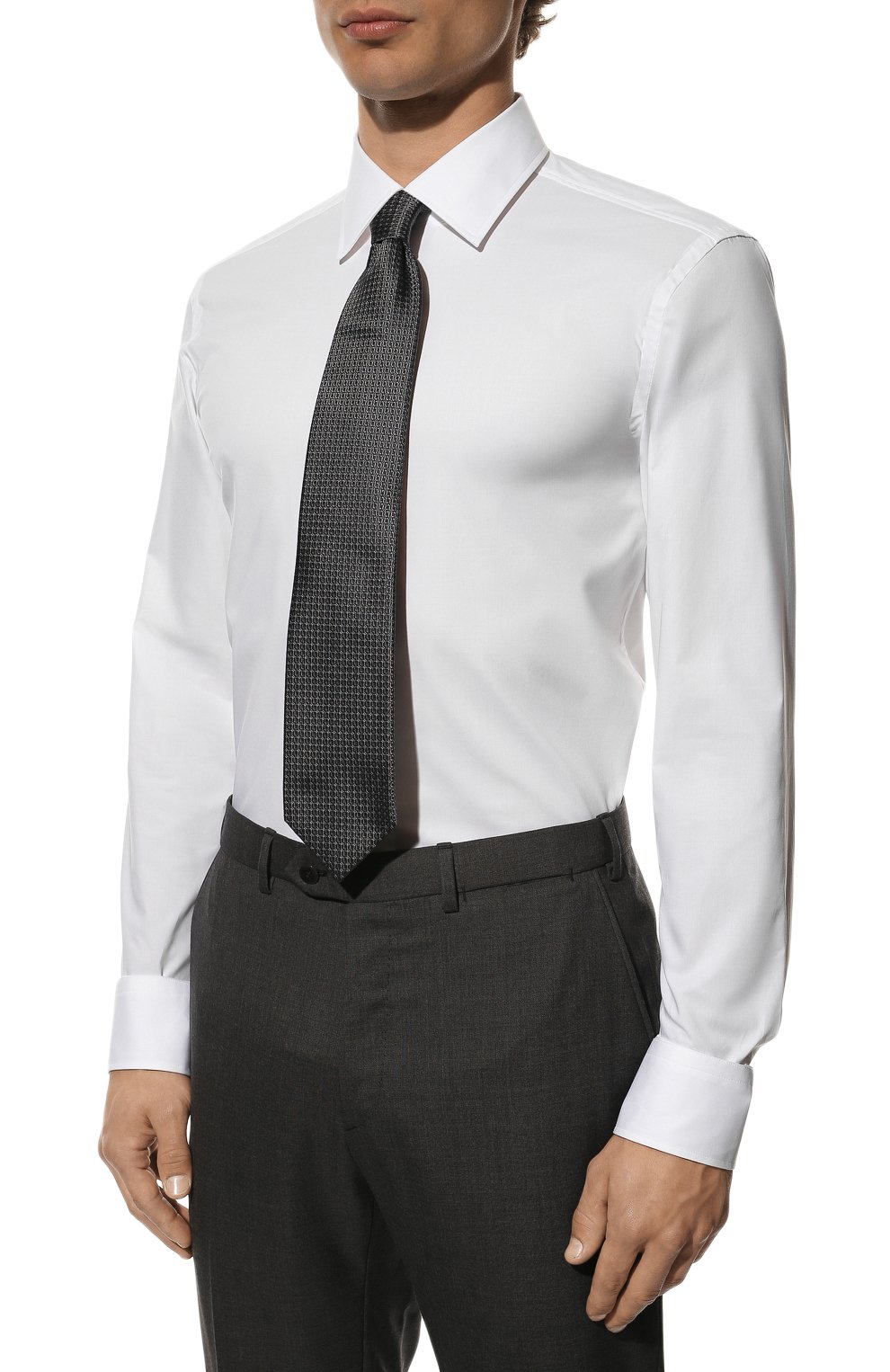 Хлопковая сорочка BOSS, арт. 50469345, фото 4