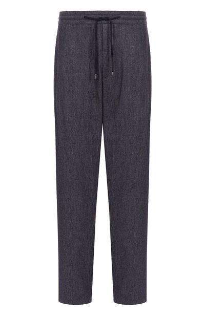 Мужские брюки изо льна и хлопка GIORGIO ARMANI, арт. GM001346/TE14261