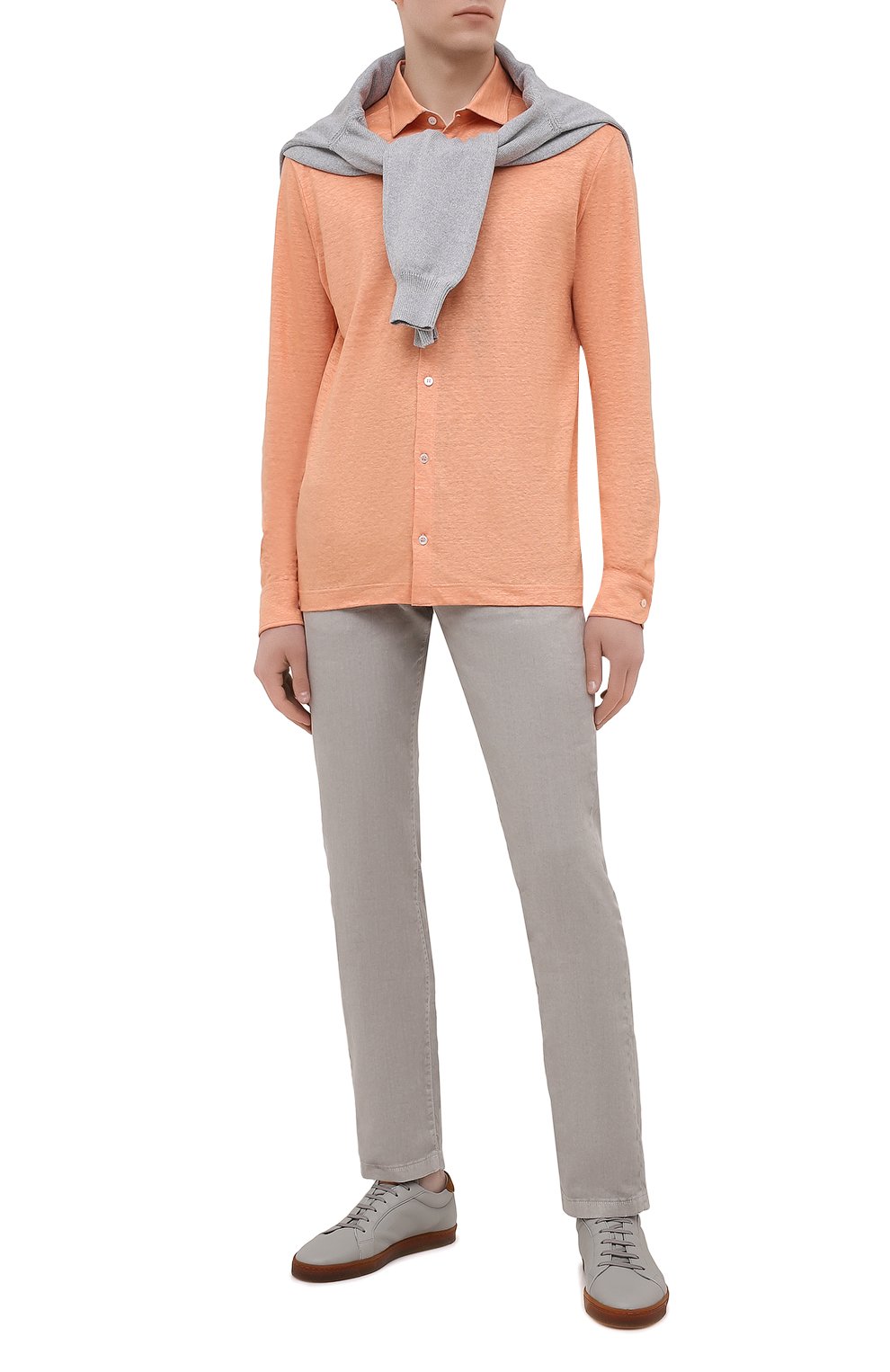 Льняная рубашка LORO PIANA, арт. FAL6917, фото 2