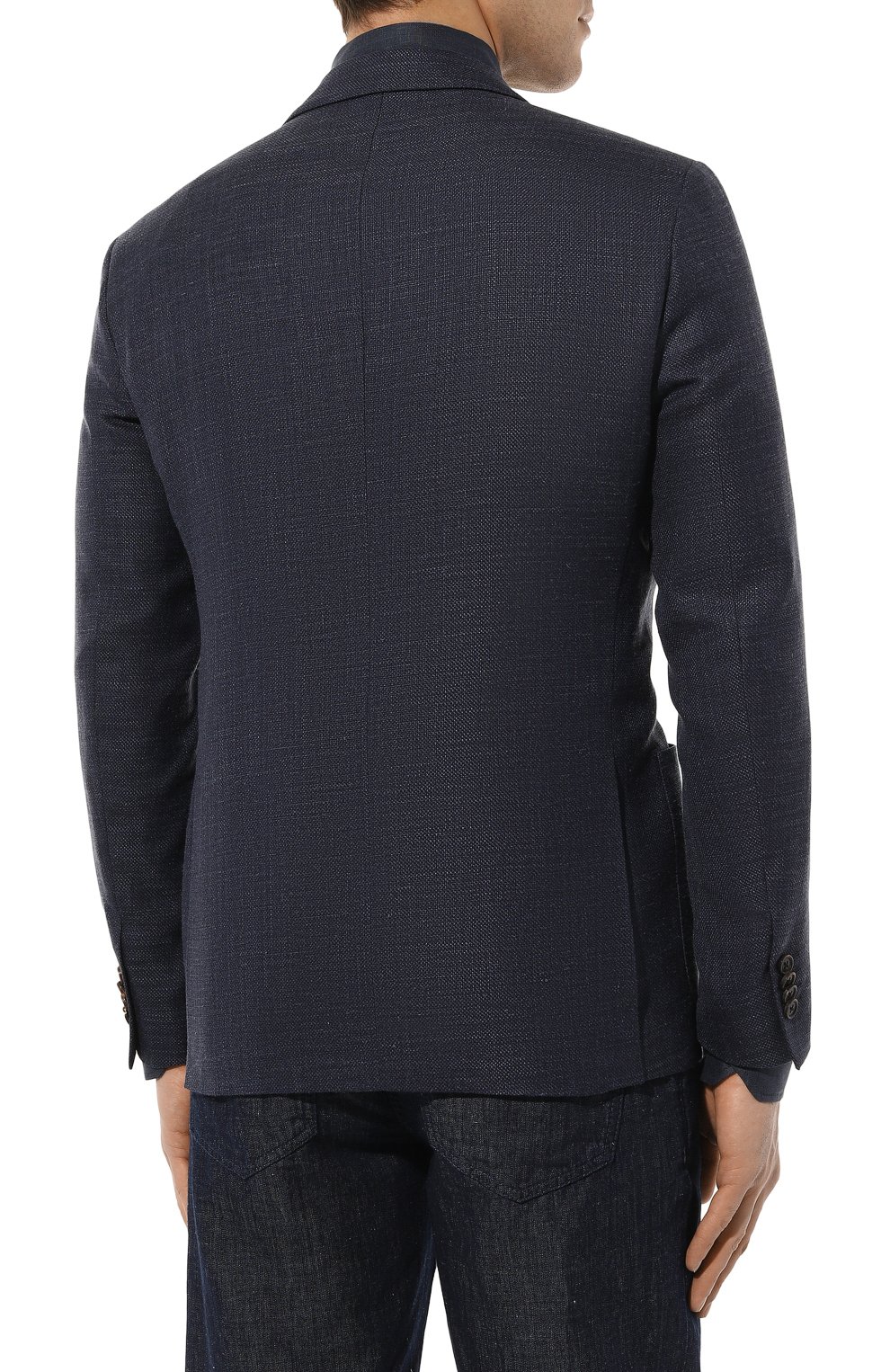 Пиджак из шерсти и шелка CORNELIANI, арт. 936002-9316229, фото 4