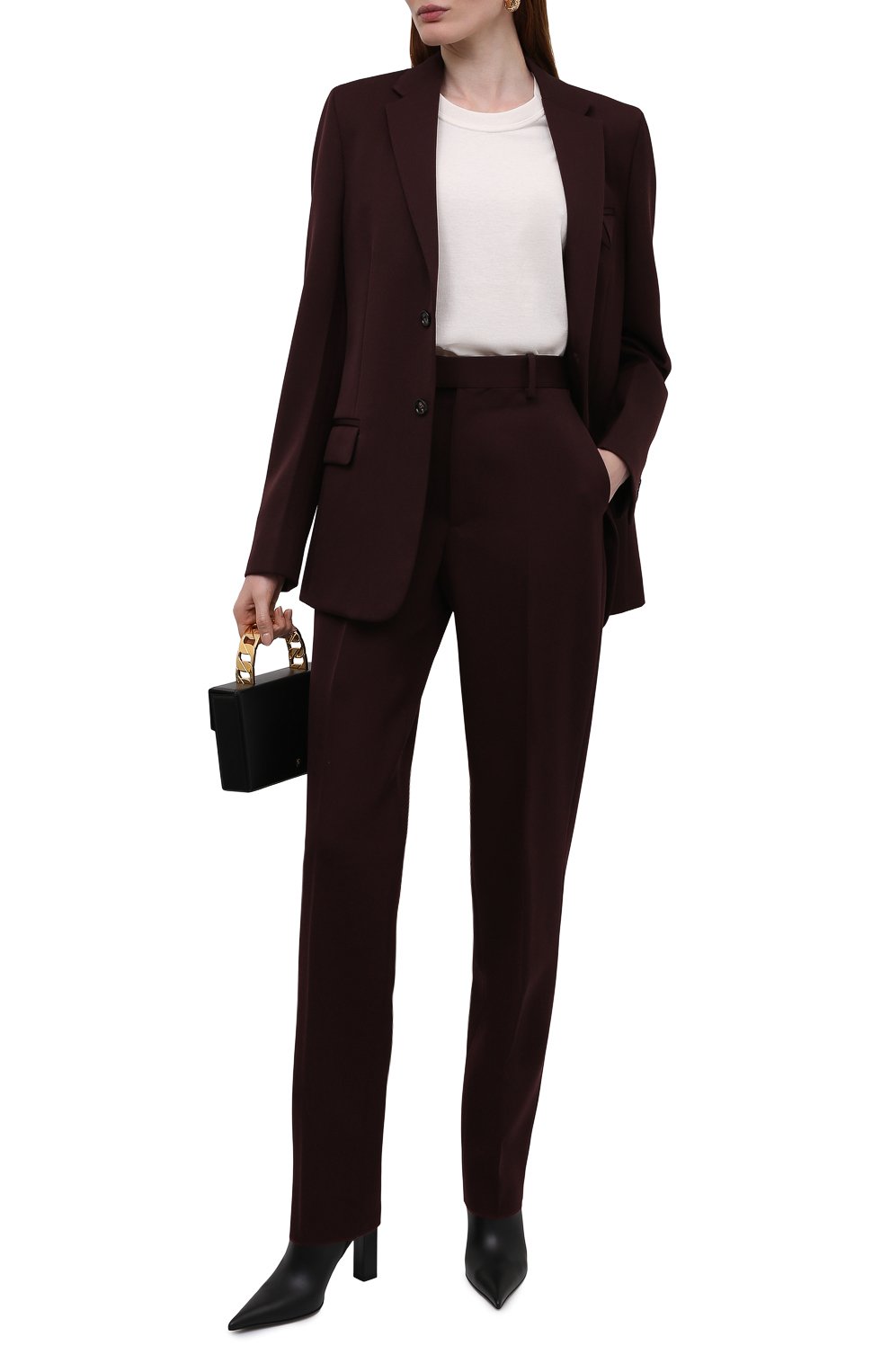 Кожаные ботильоны virtus VERSACE черного цвета по цене 132500 руб., арт. 1000837/1A00673, фото 2 Кожаные ботильоны virtus VERSACE, арт. 1000837/1A00673, фото 2