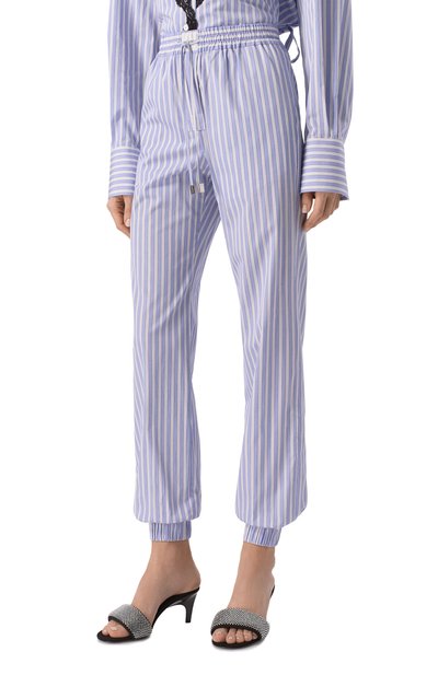 Хлопковые джоггеры THE ATTICO, арт. 250WCP00257/CCC051AA, фото 3