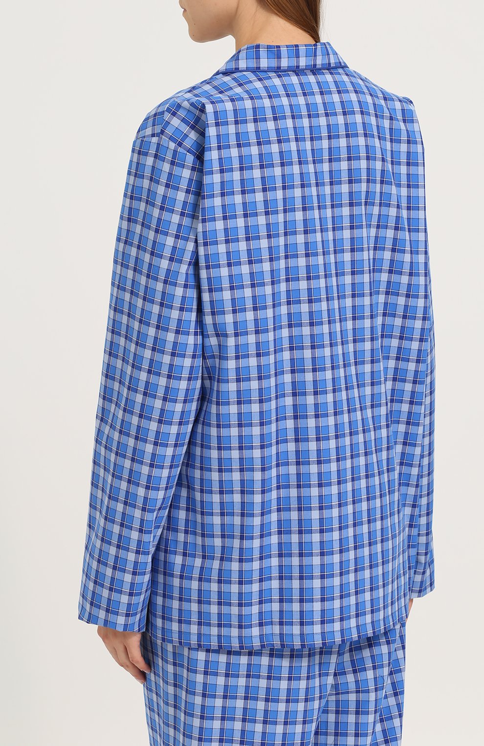 Хлопковая пижама в клетку DEREK ROSE, арт. 2010-RANG028, фото 3