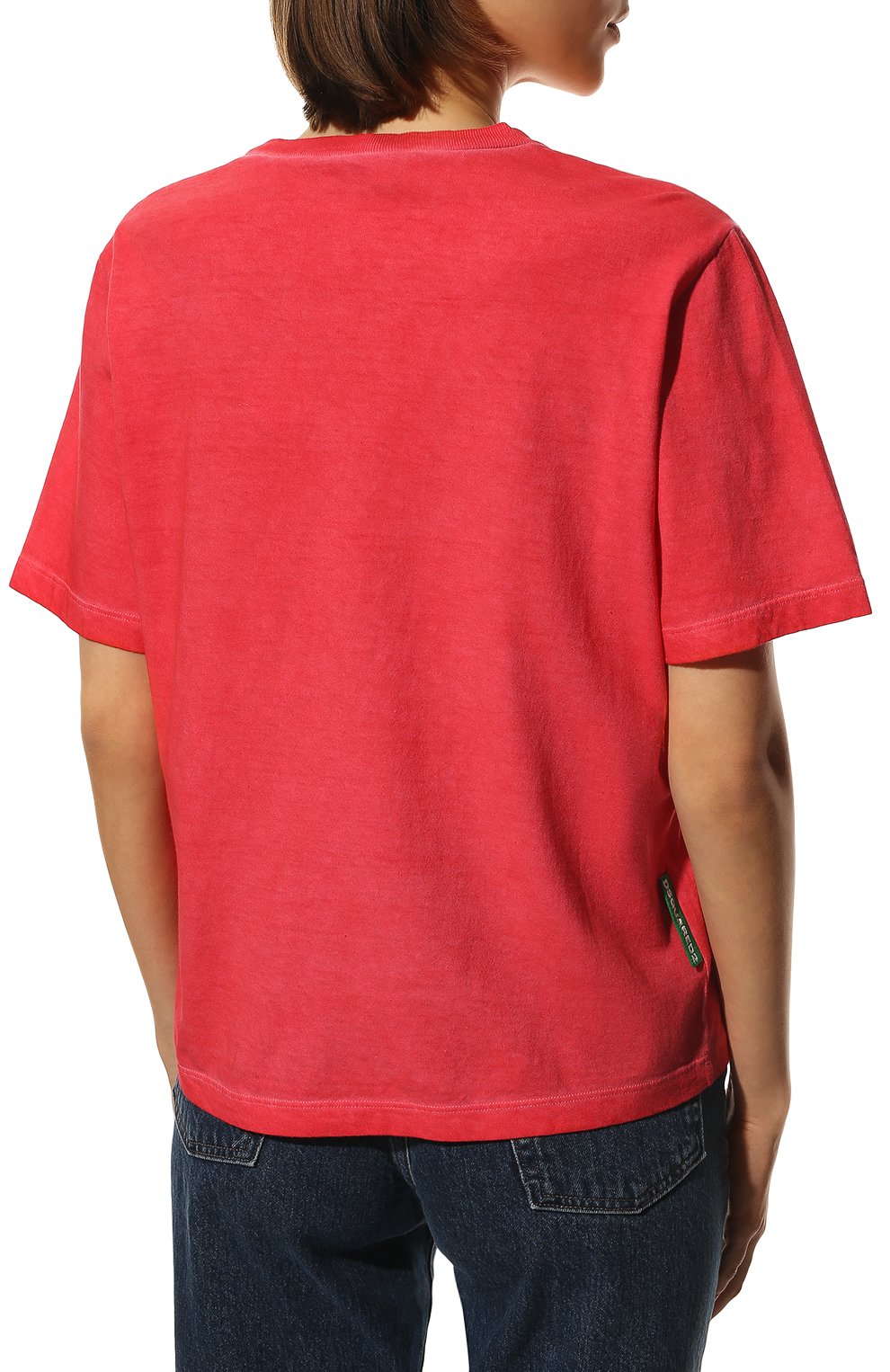 Хлопковая футболка DSQUARED2, арт. S73GC0269/S24307, фото 4