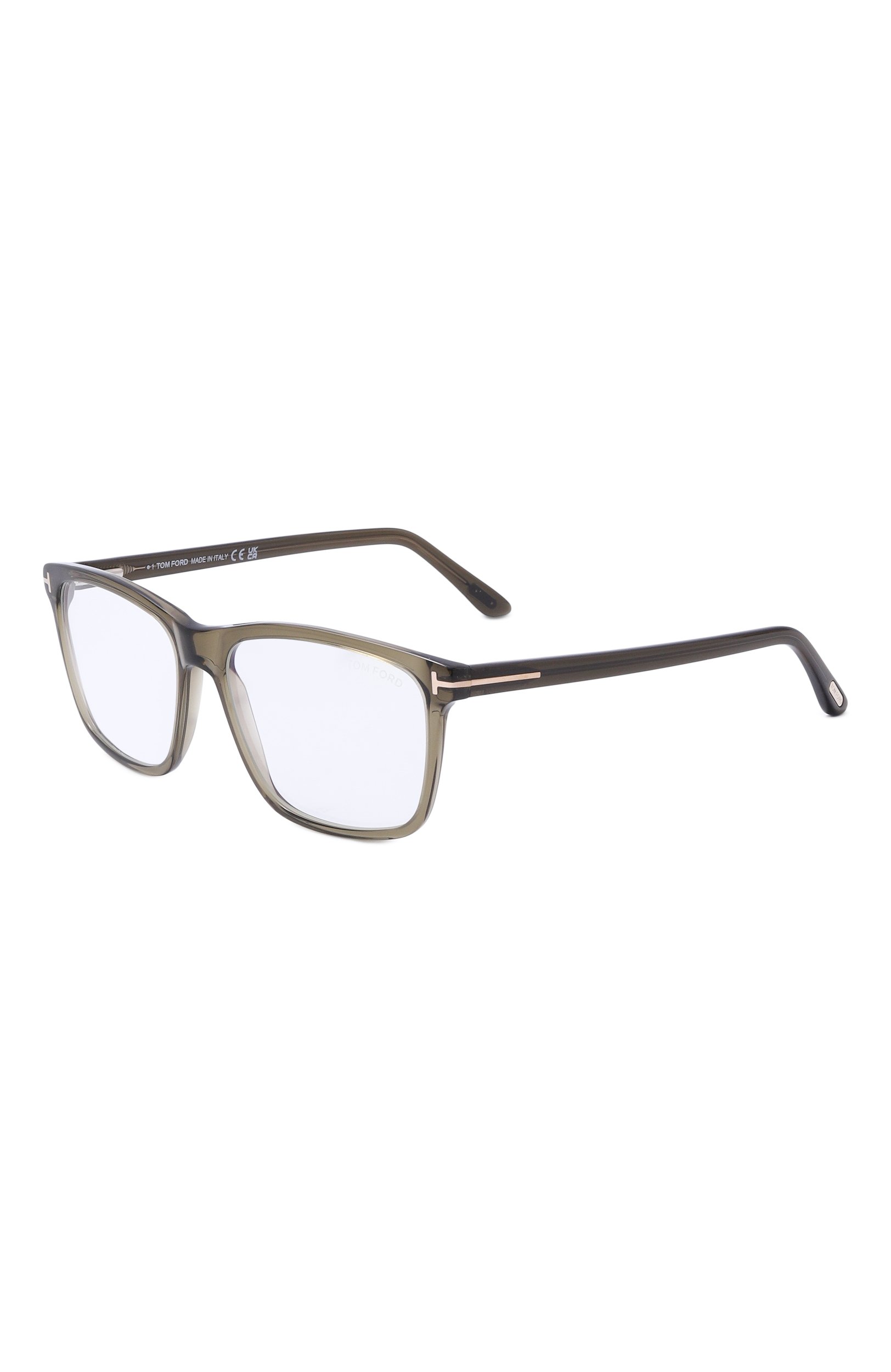 Оправа TOM FORD хаки цвета по цене 35500 руб., арт. TF5479-B 096 58, фото 1 Оправа TOM FORD, арт. TF5479-B 096 58, фото 1