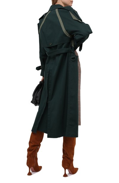 Замшевые ботфорты iman AMINA MUADDI, арт. IMANTIGHHIGH/SUEDE/CAMEL, фото 2