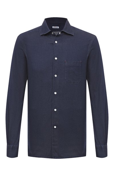 Мужская хлопковая рубашка KITON, арт. UMCNERCH0847501