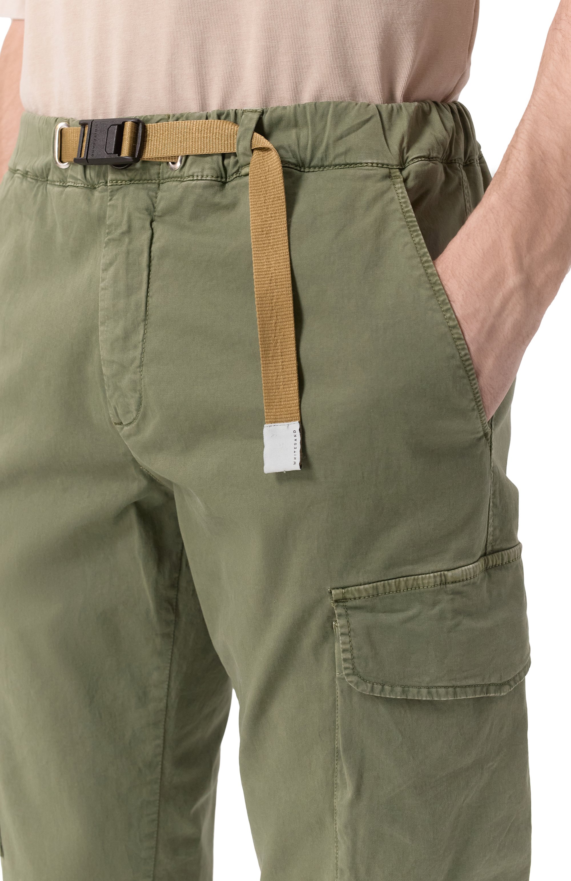 Хлопковые брюки-карго WHITE SAND, арт. 25SU55/267, фото 5