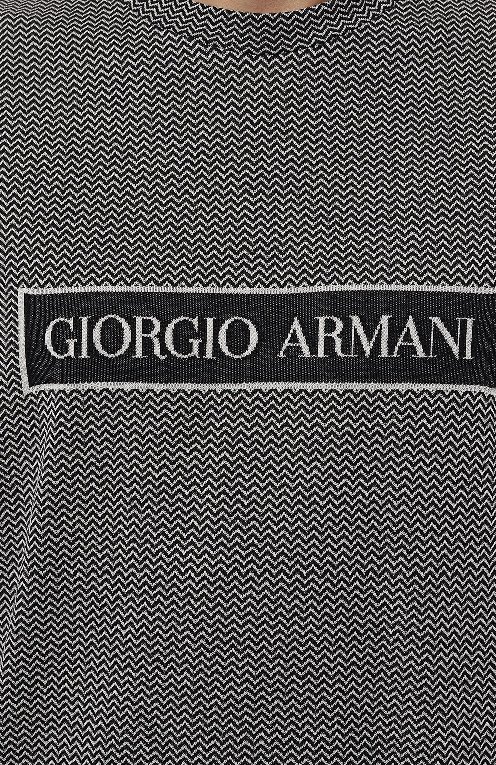 Хлопковая футболка GIORGIO ARMANI, арт. GM000315/AF12174, фото 5