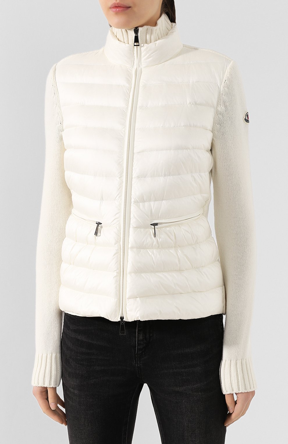 Утепленный кардиган MONCLER, арт. E2-093-94573-00-A9108, фото 3