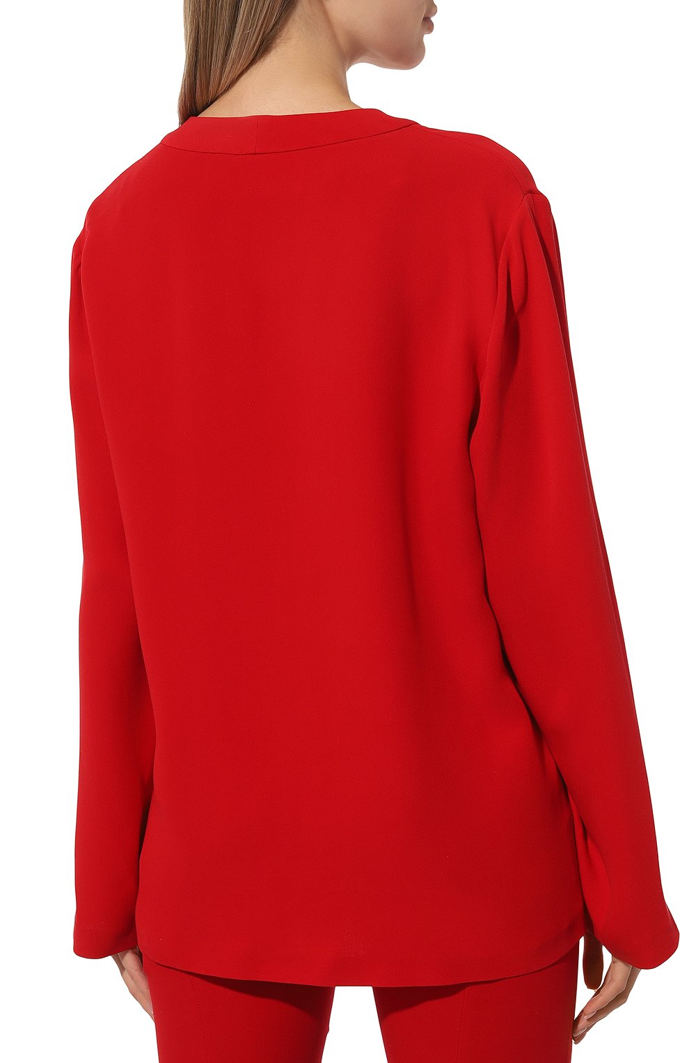 Шелковая блузка VALENTINO, арт. 5B3AB6K01MM, фото 4