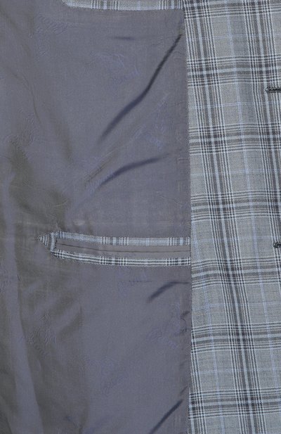 Шерстяной пиджак в клетку BRIONI, арт. RGH0/P5ABK/PARLAMENT0/2, фото 3