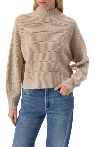 Свитер из кашемира и шерсти BRUNELLO CUCINELLI, арт. MBM738204P, фото 3