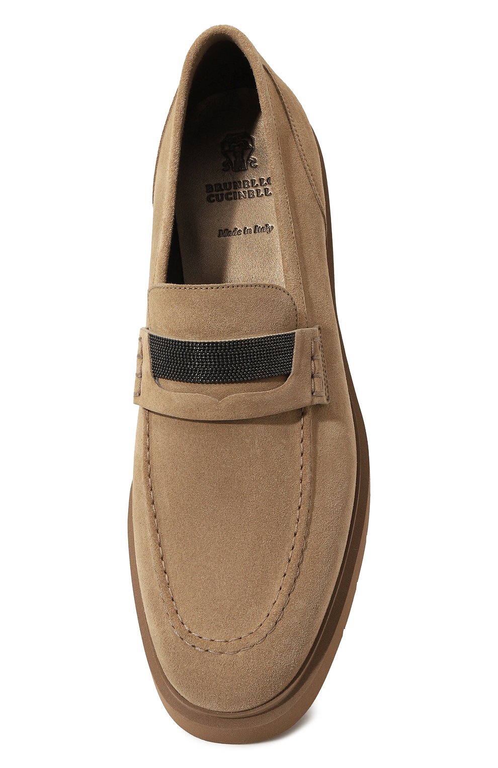 Замшевые лоферы BRUNELLO CUCINELLI, арт. MZSFGBP120, фото 6