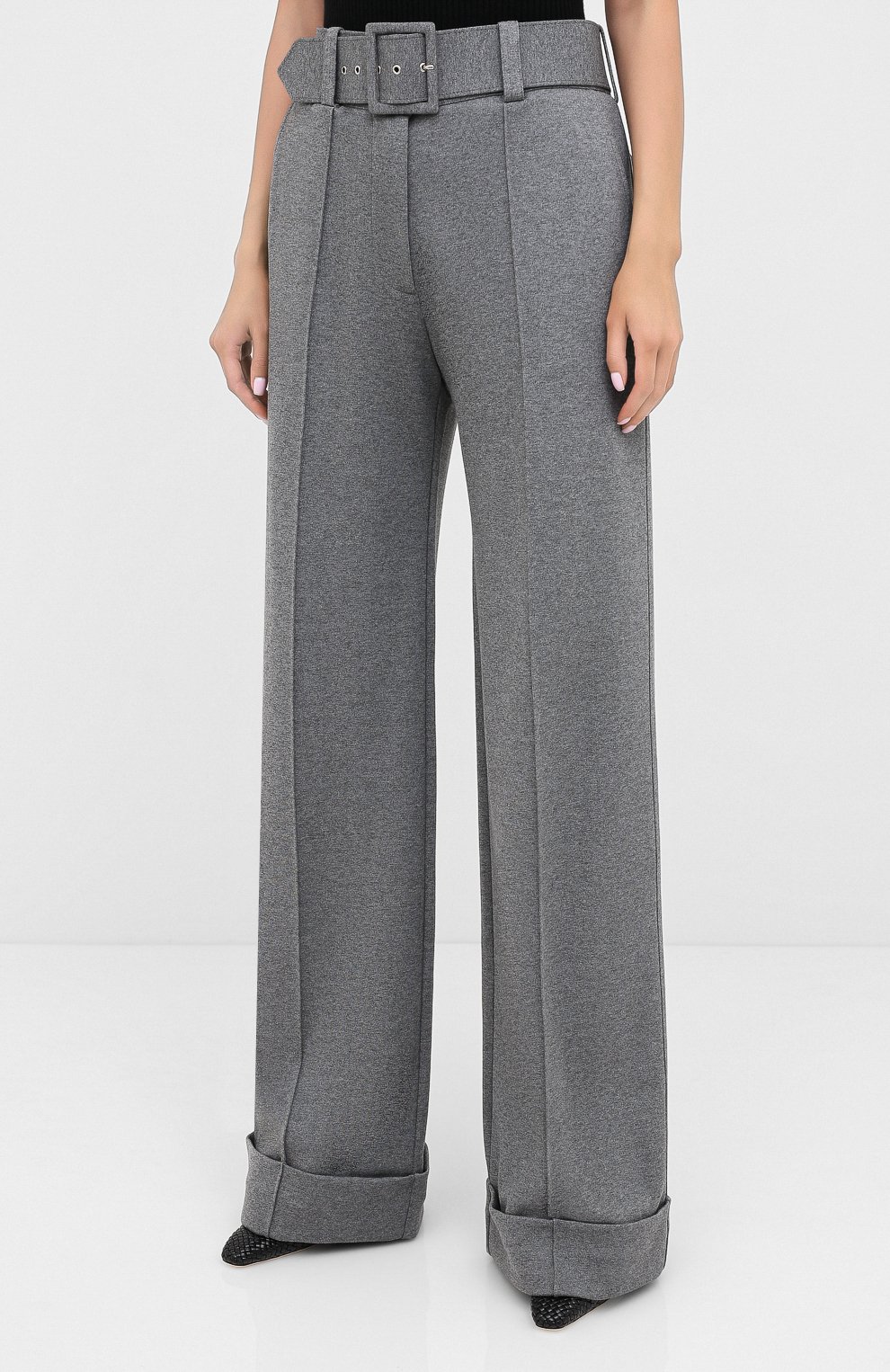 Брюки из вискозы VICTORIA, VICTORIA BECKHAM, арт. 2120JTR000484A, фото 3