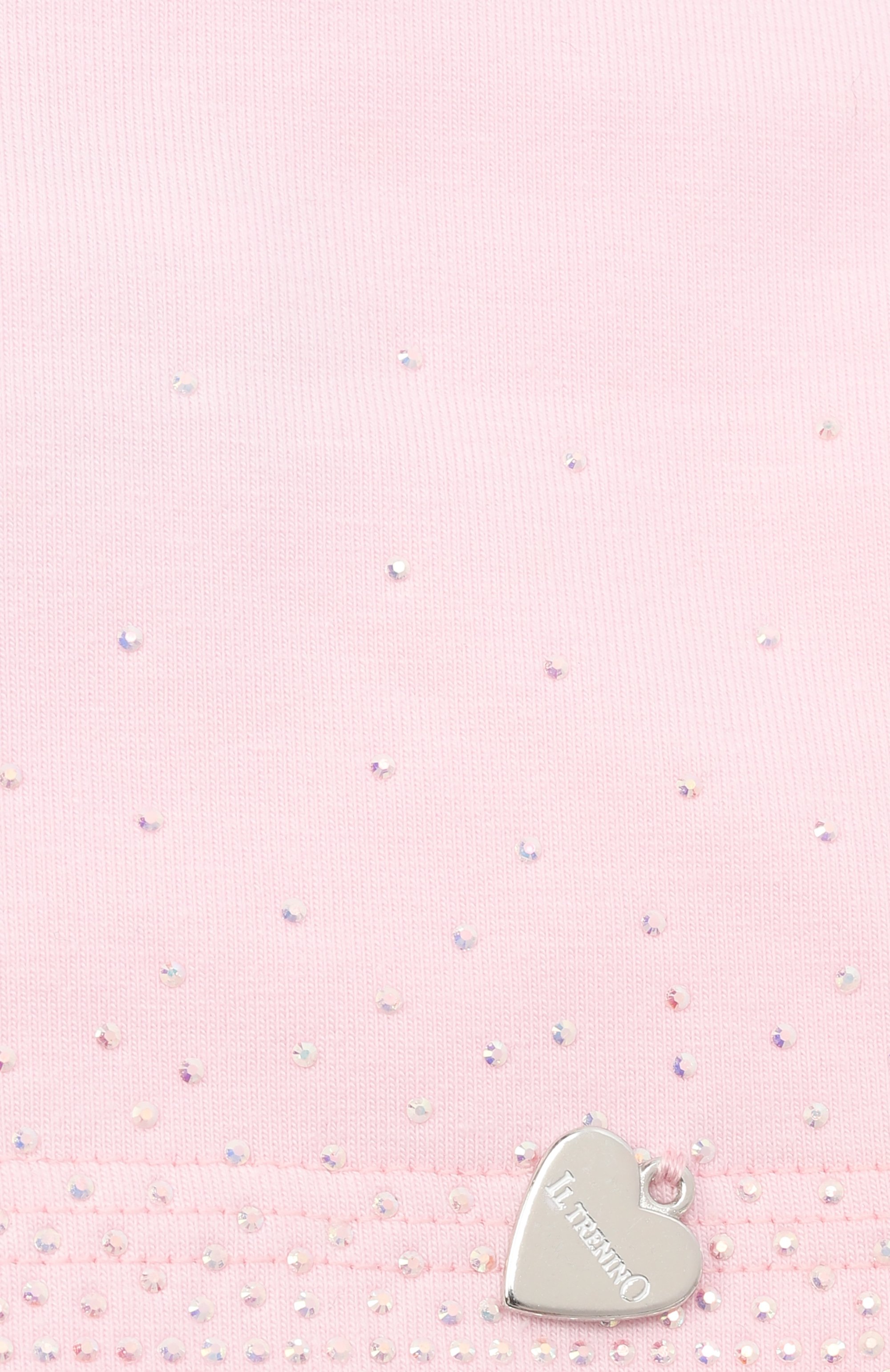 Хлопковая бандана IL TRENINO светло-розового цвета по цене 5750 руб., арт. FB-5258, фото 3 Хлопковая бандана IL TRENINO, арт. FB-5258, фото 3