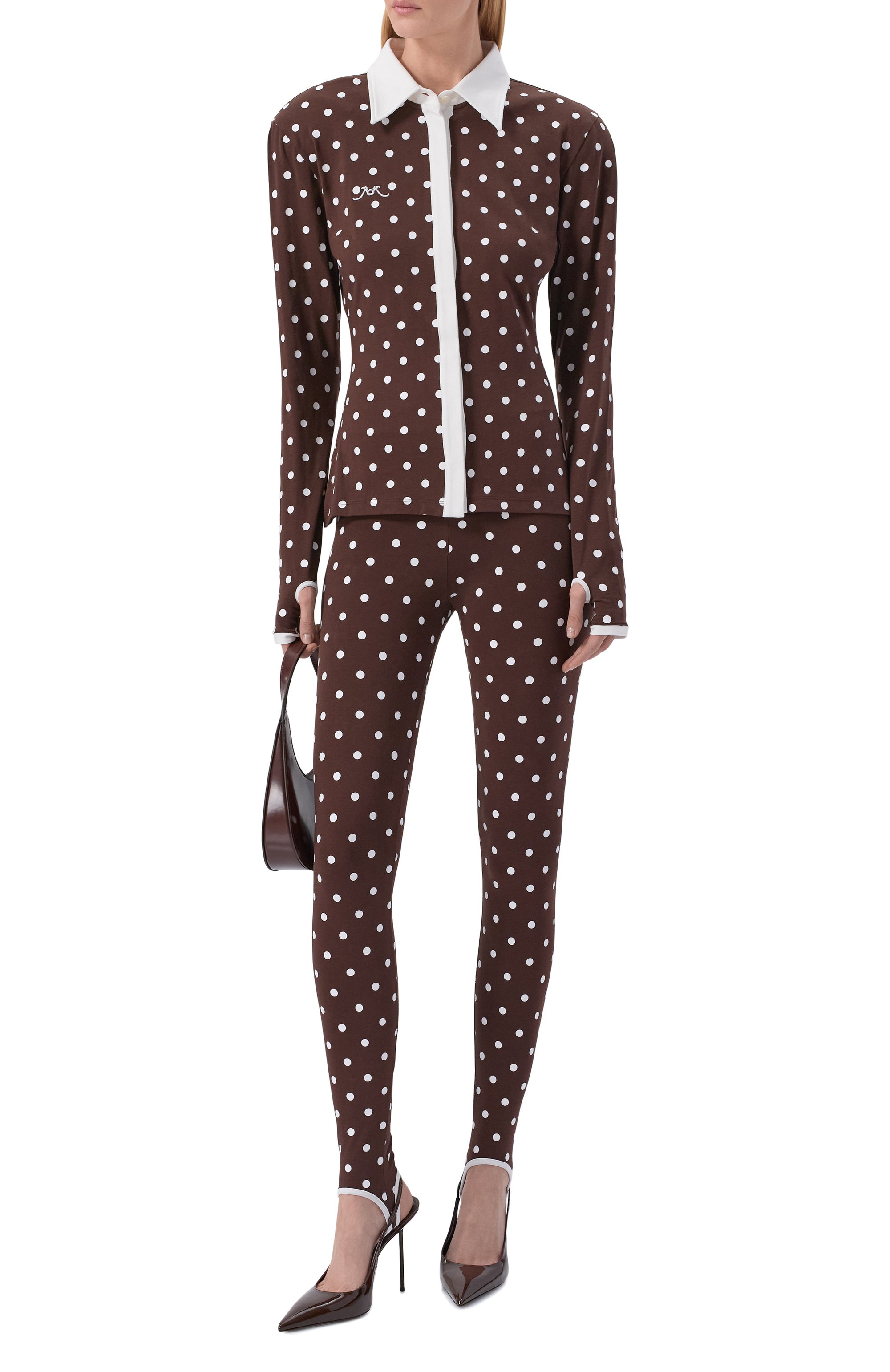 Хлопковое поло ROWEN ROSE, арт. RR_J115_001, фото 2