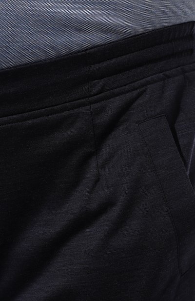 Шерстяные брюки CAPOBIANCO синего цвета по цене 49950 руб., арт. MPAN.0X00/58-60, фото 5 Шерстяные брюки CAPOBIANCO, арт. MPAN.0X00/58-60, фото 5