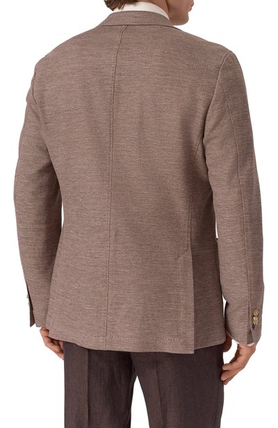 Пиджак изо льна и хлопка WINDSOR, арт. 13 GIR0-J35 10009038 02/30046378, фото 4