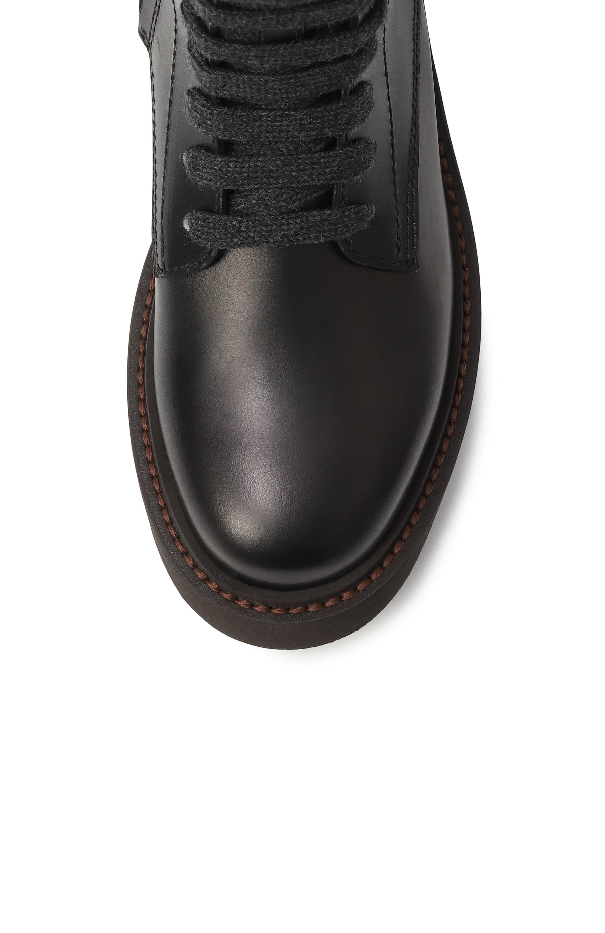 Кожаные ботинки BRUNELLO CUCINELLI, арт. BZ0LCZG422, фото 4