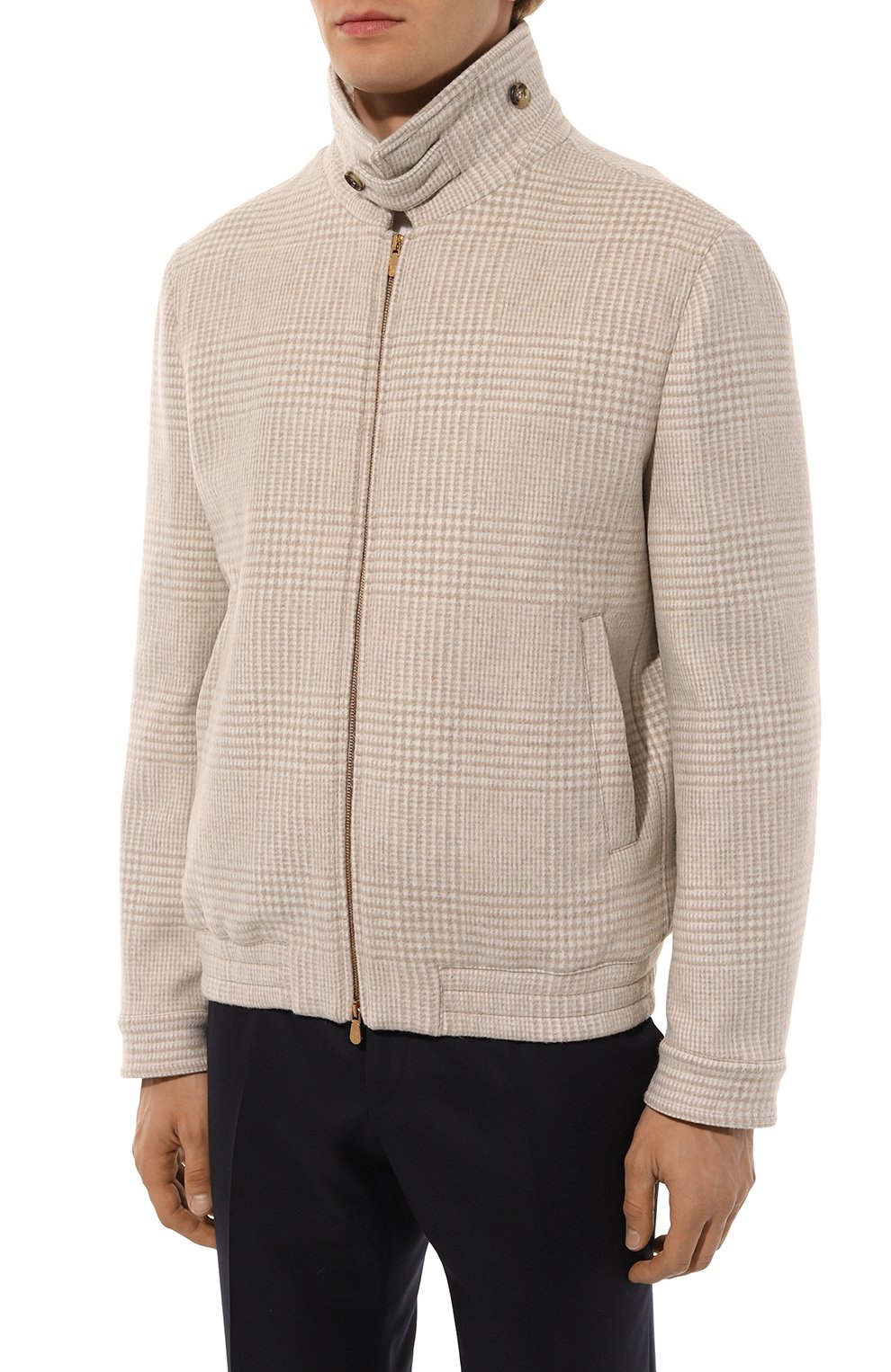 Шерстяной бомбер BRUNELLO CUCINELLI, арт. MY4786379, фото 3