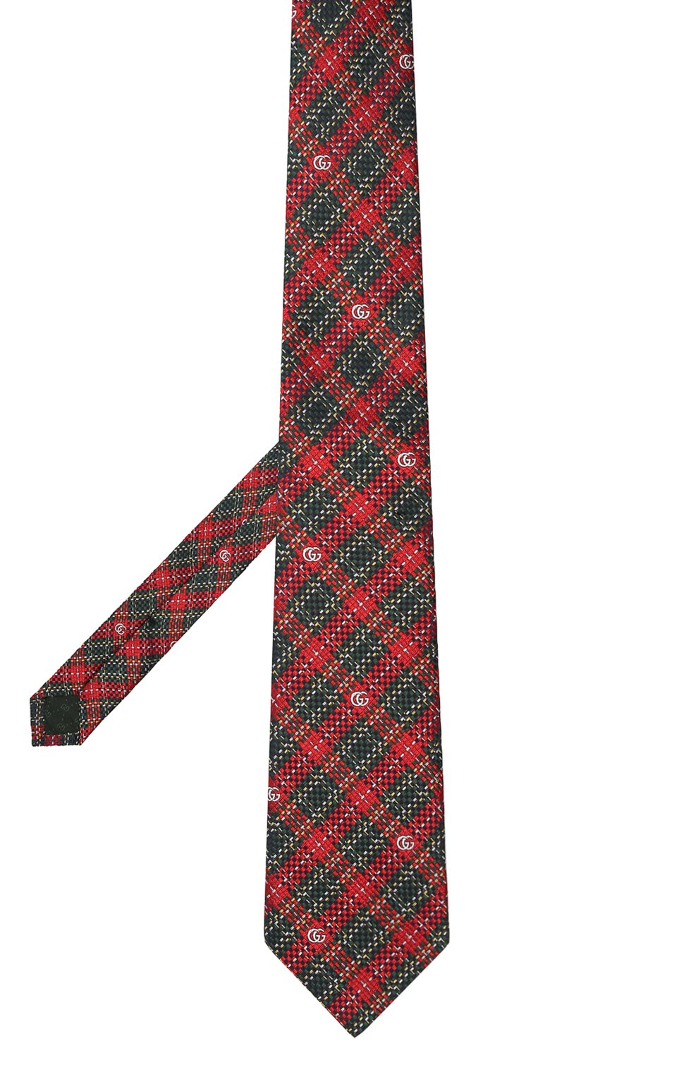 Шелковый галстук GUCCI красного цвета по цене 25920 руб., арт. 644003/4E002, фото 2 Шелковый галстук GUCCI, арт. 644003/4E002, фото 2