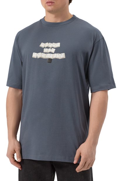 Хлопковая футболка COMME DES FUCKDOWN, арт. CFABM01589, фото 3