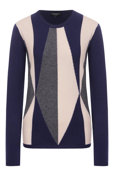 Женский пуловер из шерсти и кашемира EMPORIO ARMANI, арт. EW002610/AF21387