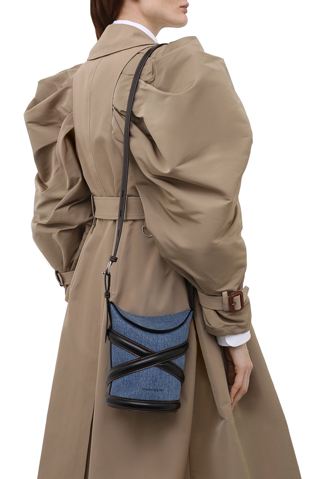 Сумка curve small ALEXANDER MCQUEEN, арт. 656467/1YB50, фото 2