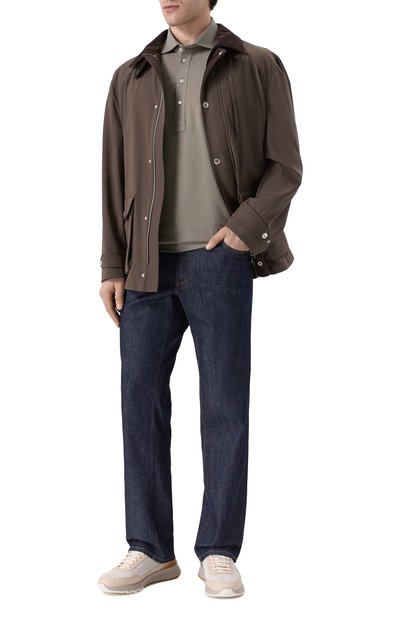 Хлопковое поло BRUNELLO CUCINELLI, арт. M0B133915, фото 2